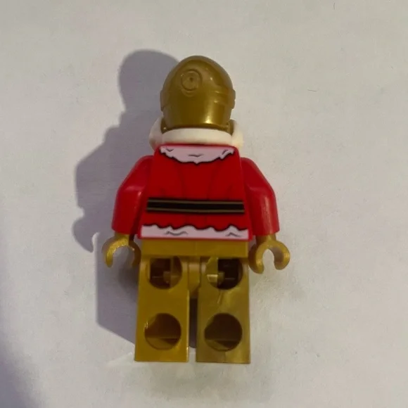 LEGO Star Wars Santa C-3PO Protocol Droid Minifigure (75097) sw0680 - Picture 2 of 2